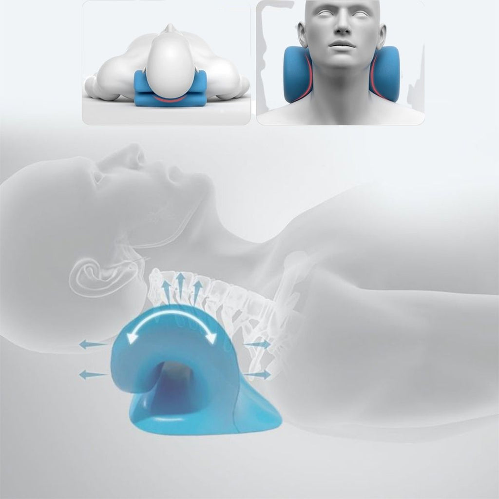 Neck Cloud™️d’Ergosanté Soulage les douleurs cervicales des personnes dormant sur le côté