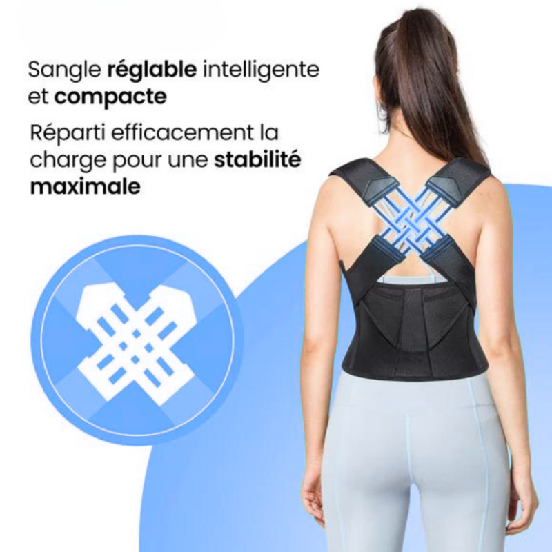Correcteur de posture Ergosanté™ | La solution N°1 contre les douleurs dorsales