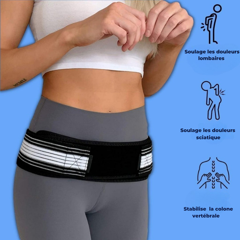 Ceinture Ergosanté™ – Soulagement des Douleurs Lombaires & Sciatiques