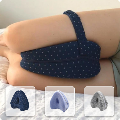 Oreiller d’alignement Ergosanté™ – Soulage les douleurs à la hanche et au dos pour les dormeurs sur le côté