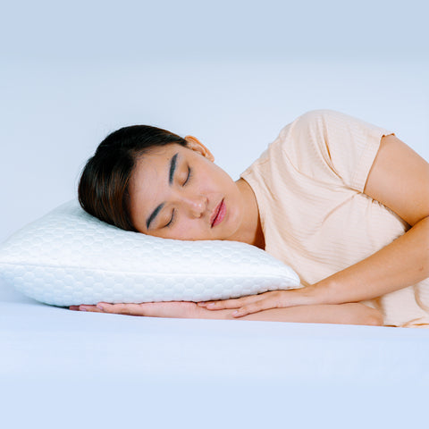 Oreiller Ergosanté™ –Ajustable pour Toutes les Postures : Dos, Côté, Ventre