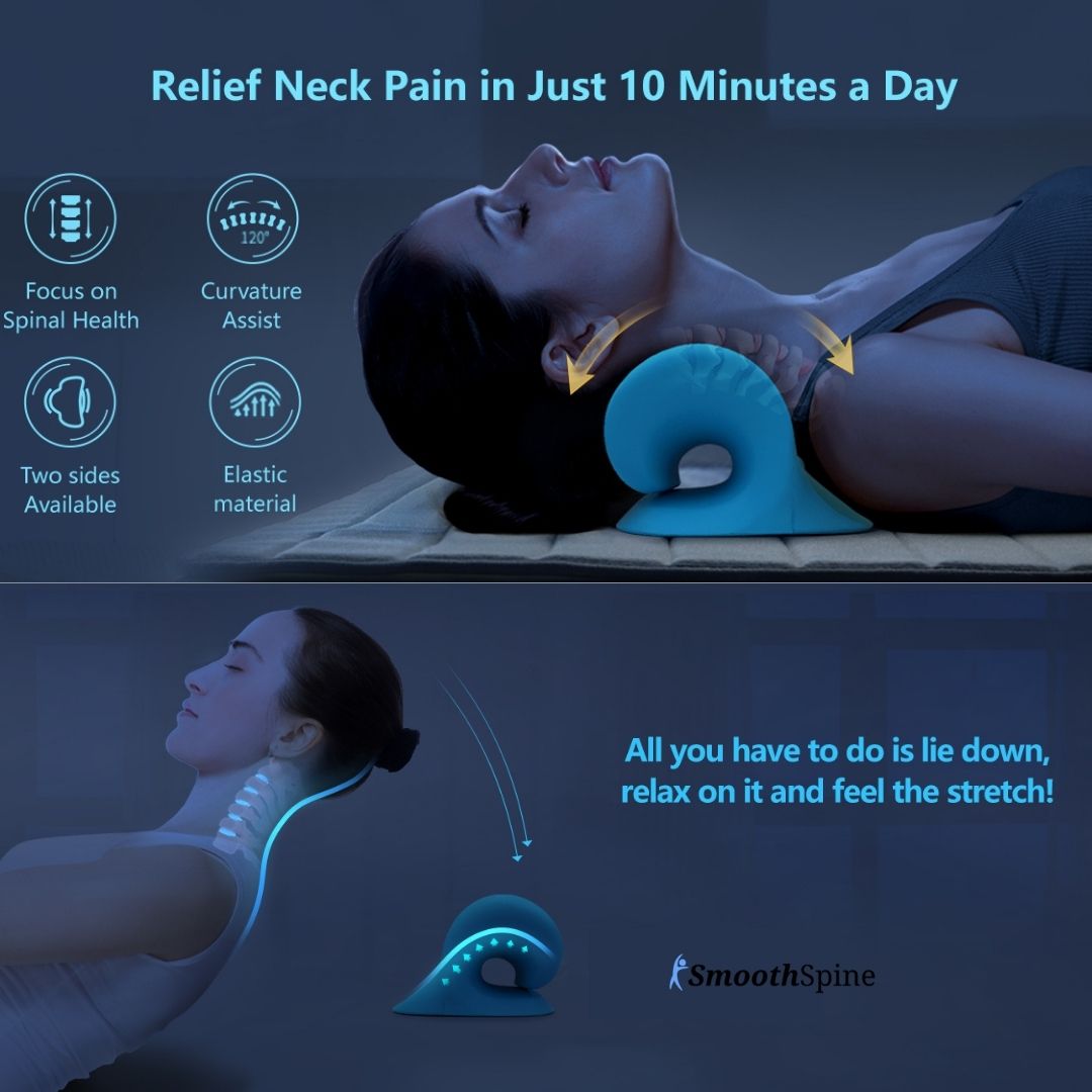 SmoothNeck™️ - Relieve Side Sleeper Neck Pain